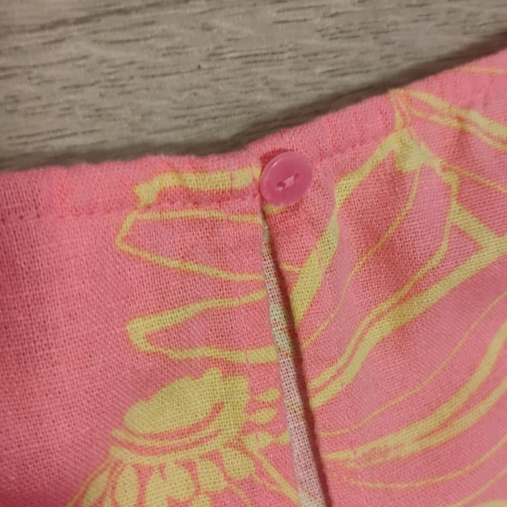 Balloon Long Sleeve Mini A-Line Dress - Pink Floral XXL - Picture 8 of 11